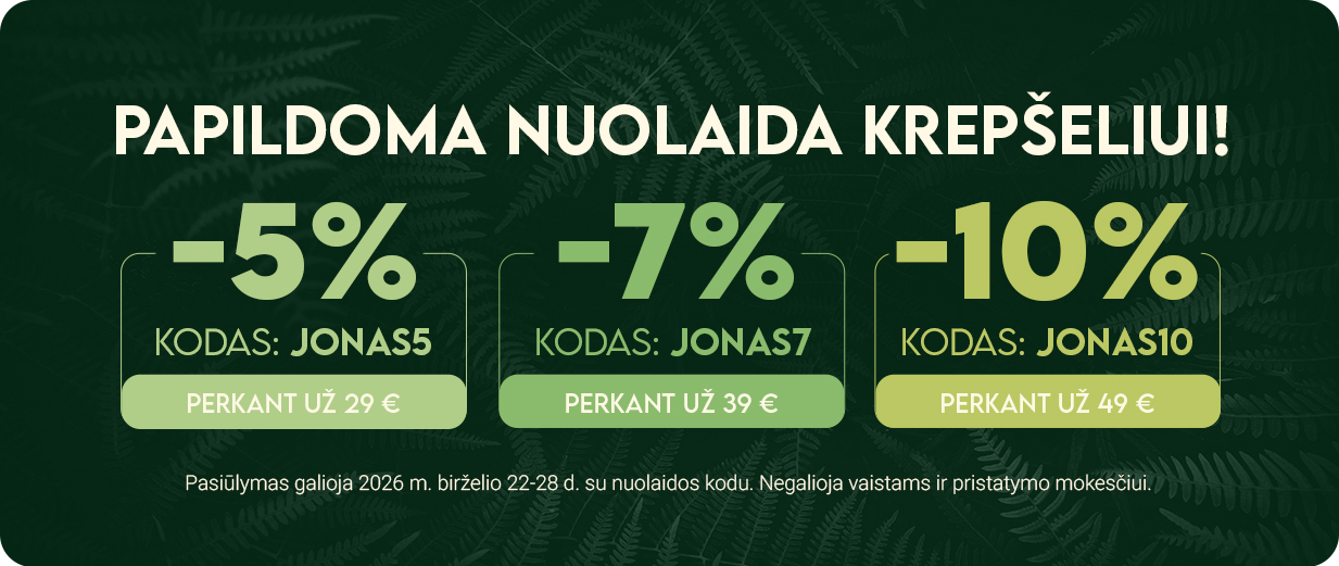 Joninių nuolaidos kodas