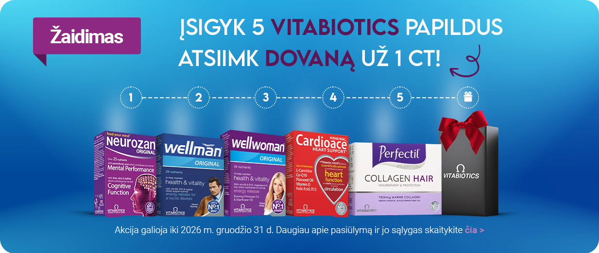 Vitabiotics žaidimas